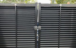Commercial black gate installation services